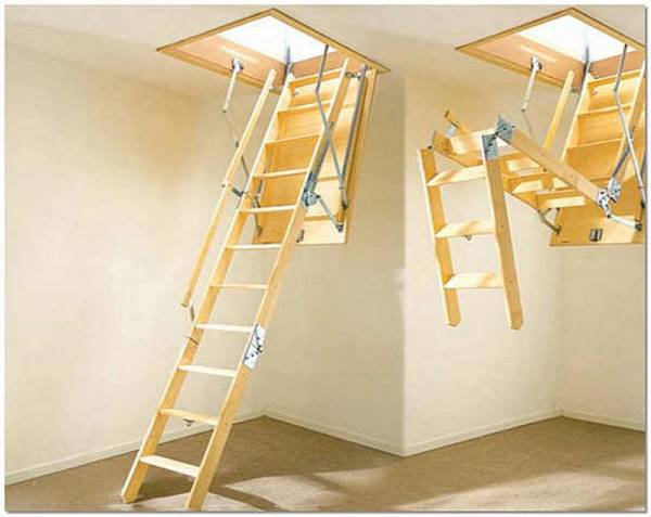 Алюминиевые люки-лестницы