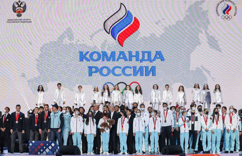 В Москве прошло чествование российских олимпийцев

