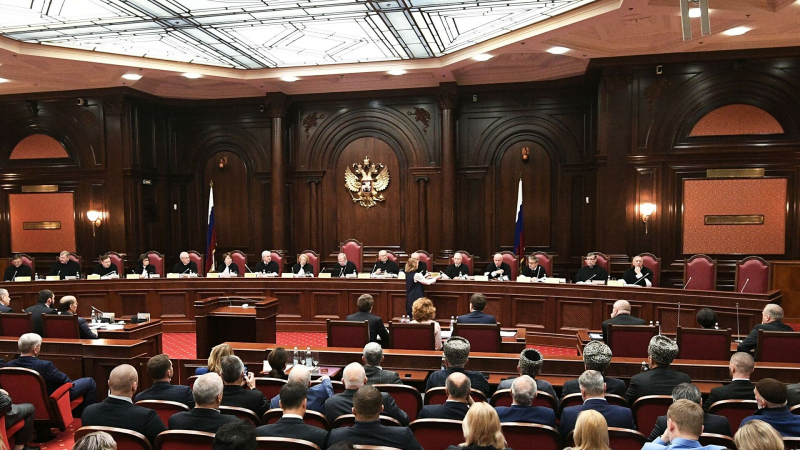 Конституционный суд России вышел из конференции европейских судов