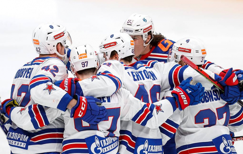 СКА увеличил преимущество в серии второго раунда плей-офф КХЛ против "Спартака"

