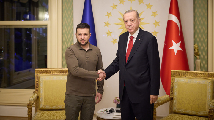 Лидеры Украины и Турции обсудили зерновую сделку