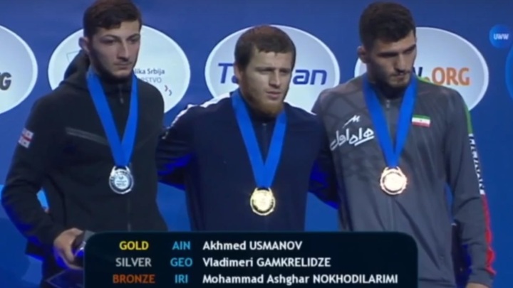 Борец Мамедов завоевал бронзу чемпионата мира