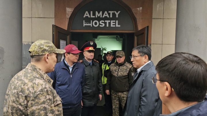 После смертельного пожара в хостеле в Алма-Ате заведено дело