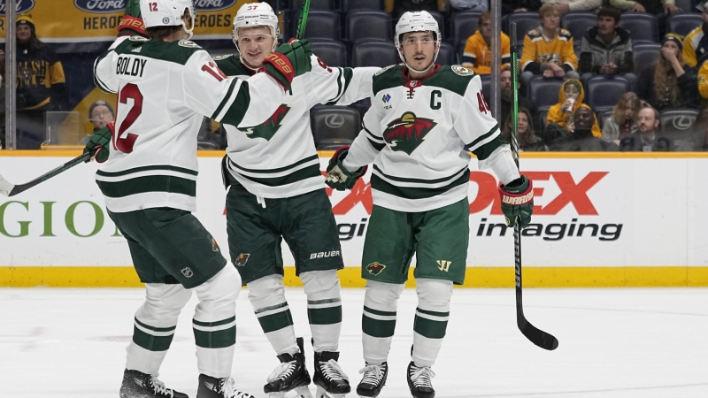 Дубль Капризова принес "Миннесоте" победу над "Бостоном"