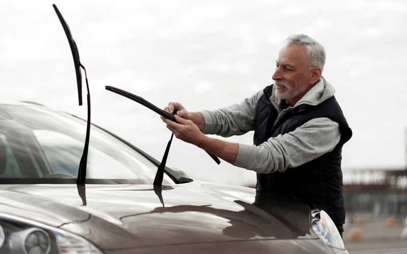 Как снять дворники с машины и поставить новые на лобовое и заднее стекло