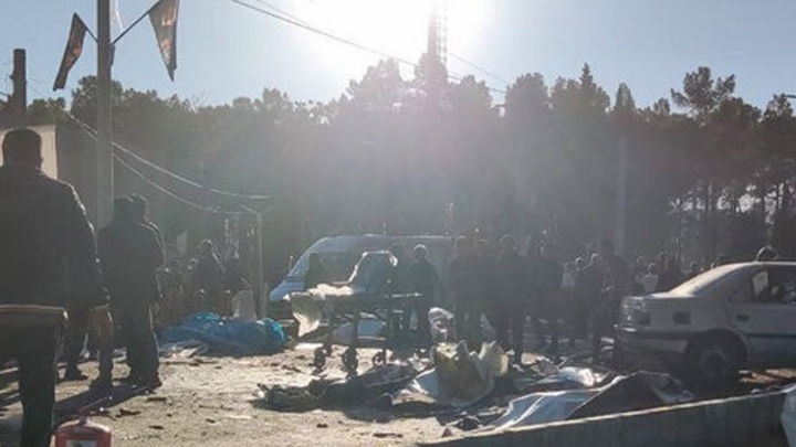 Число жертв взрывов у кладбища в Иране достигло 73