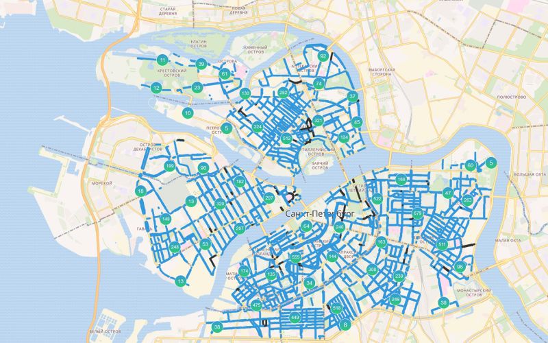
            Зоны платных парковок в Санкт-Петербурге: где на карте и как пользоваться
        