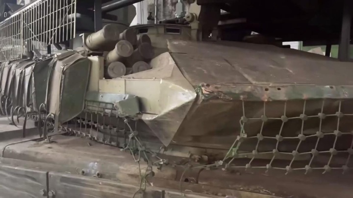 Российские танкисты уничтожили украинский пункт управления БПЛА