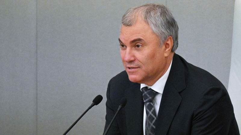 Володин поздравил спикера нижней палаты парламента Белоруссии с избранием