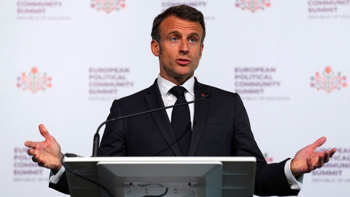 Макрон: в ближайшие месяцы Украина получит новую помощь от Франции и ФРГ