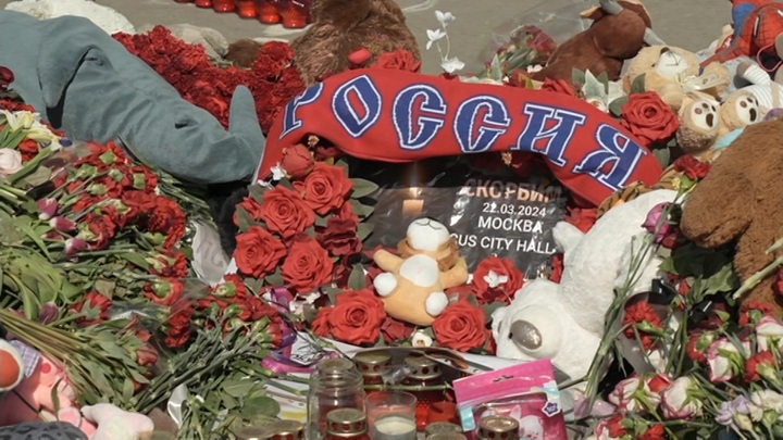 В Новой Москве сгорел мемориал, посвященный жертвам теракта в "Крокусе"