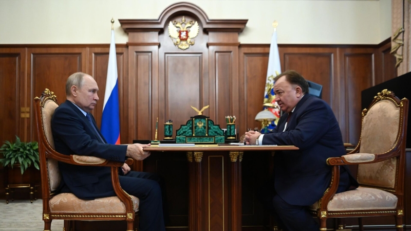 Путин проводит встречу с главой Ингушетии