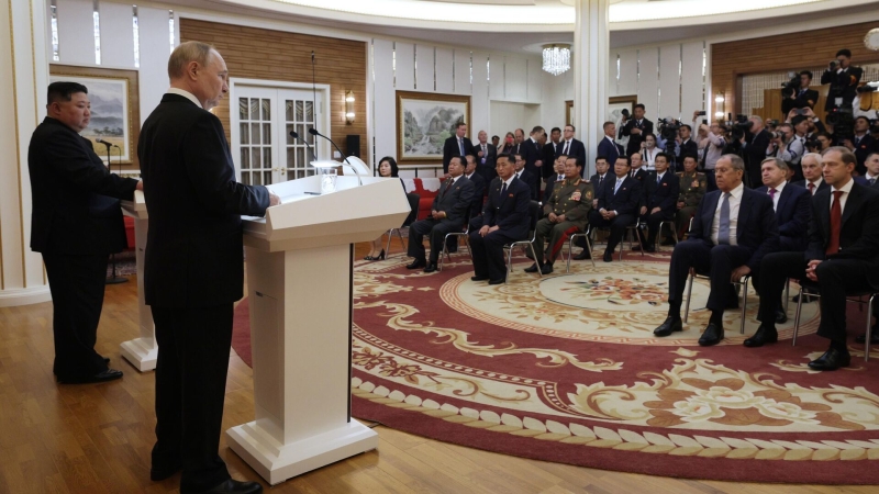 Путин, Ким Чен Ын и Мурашко поговорили после заявлений для прессы