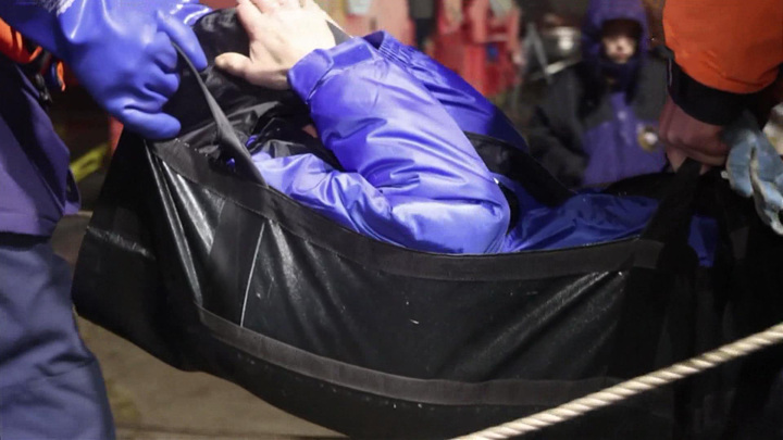 Дрейфовавший в Охотском море питался горохом и пил дождевую воду