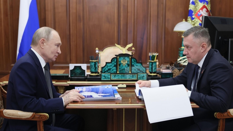 Иркутский губернатор попросил у Путина поддержки на выборах