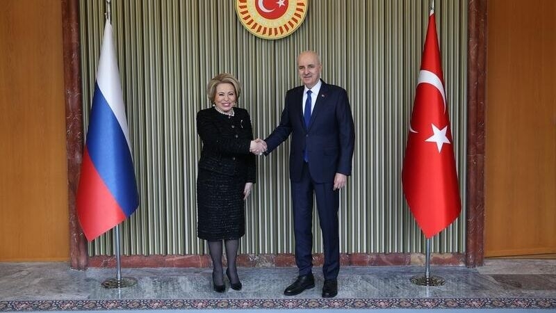 Матвиенко передала Эрдогану устное послание от Путина