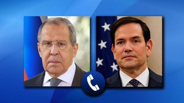 МИД России: Лавров провел телефонный разговор с госсекретарем США Рубио - Новости на Вести.ru