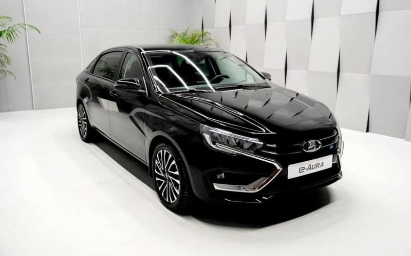Запас хода — 350 км. АвтоВАЗ раскрыл характеристики Lada e-Aura