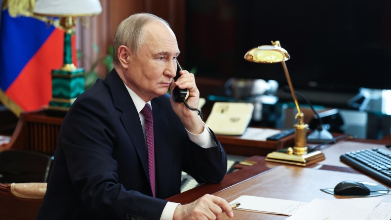 Путин встретился с губернатором Омской области