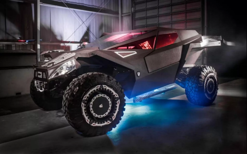 Тюнеры сделали из обычного Hummer H1 дерзкий Бэтмобиль. Оцените его