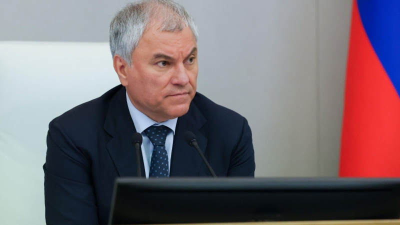 Председатель Государственной Думы Вячеслав Володин