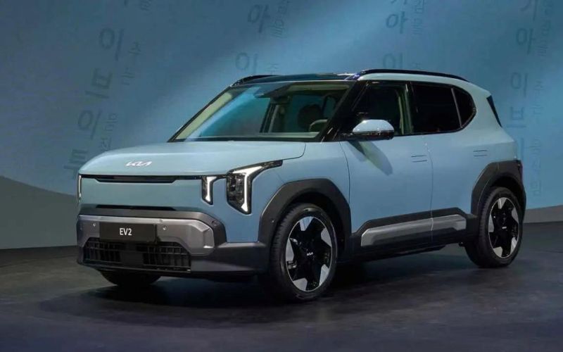 Kia показала недорогой кроссовер EV2. С версией GT-Line