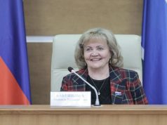 Матвиенко поздравила главу заксобрания Свердловской области с юбилеем