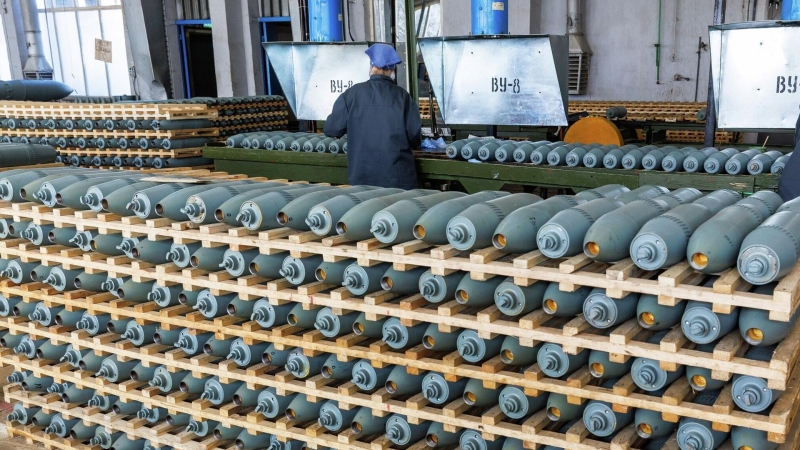 Производство авиационных средств поражения, артиллерийских и танковых снарядов различного калибра предприятиям ОПК