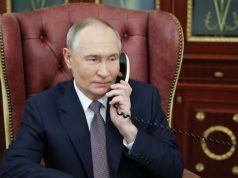 Путин во вторник проведет международный телефонный разговор