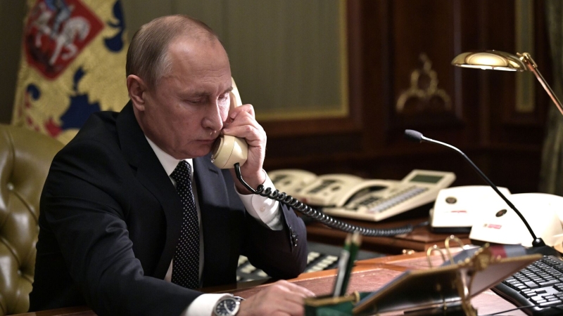 Путин провел телефонные переговоры с президентом Ирана
